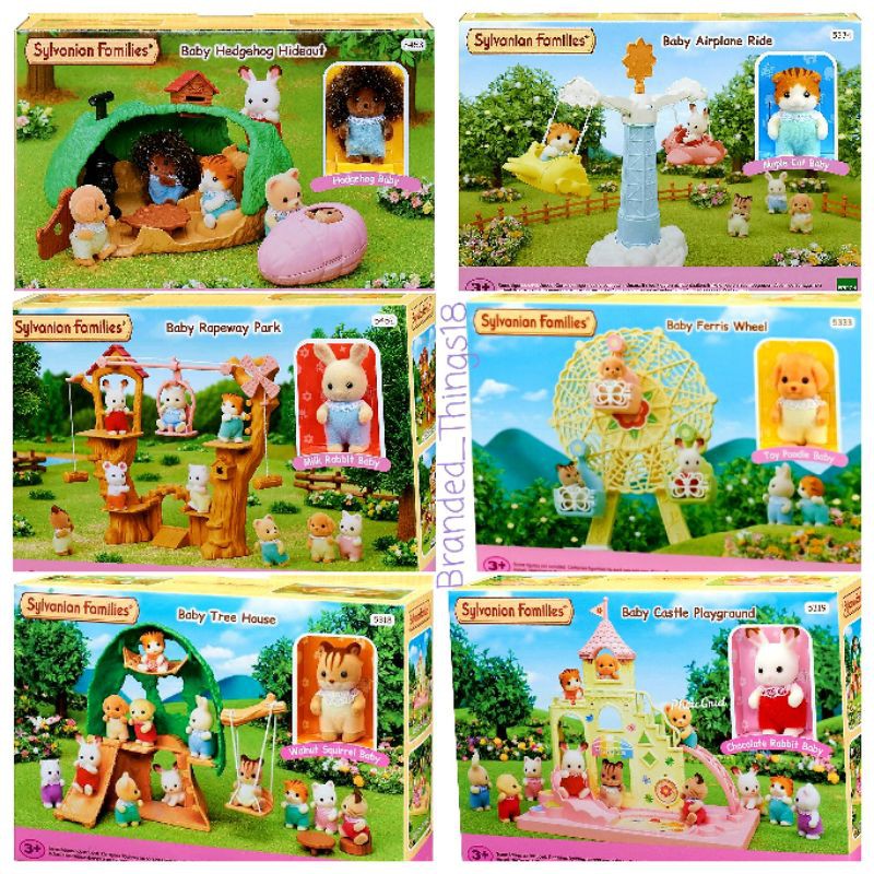 SYLVANIAN FAMILIES Ngôi Nhà Trên Cây Cho Bé