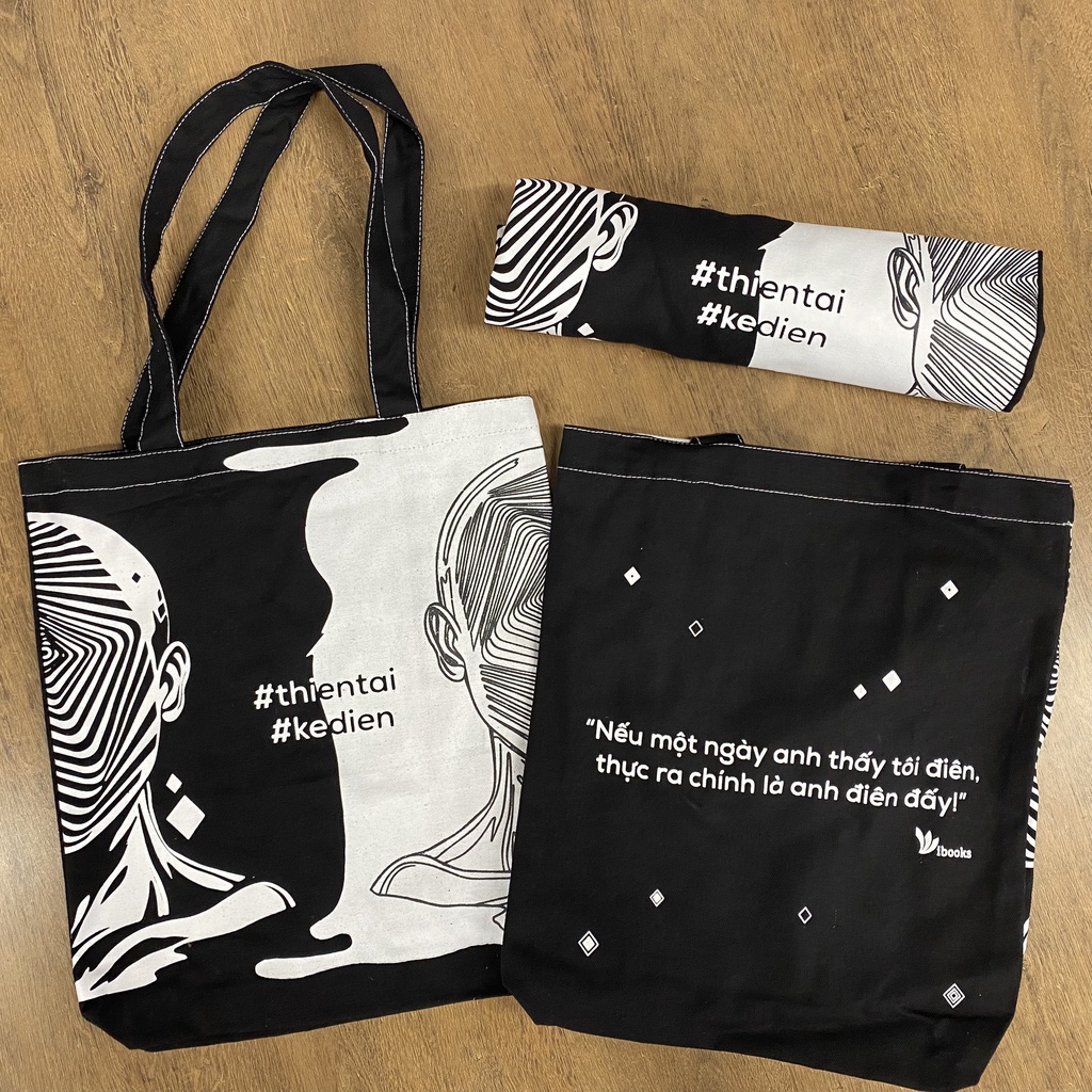 Túi Vibooks - Quà Tặng Sách Tác Giả Cao Minh