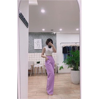 Sỉ 🌸 Quần Culottes Dáng Dài Eo Thon Chất Vitek