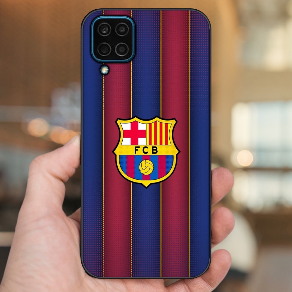Ốp lưng Samsung M32, M33, M53, M62 viền đen in hình Barcelona Barca