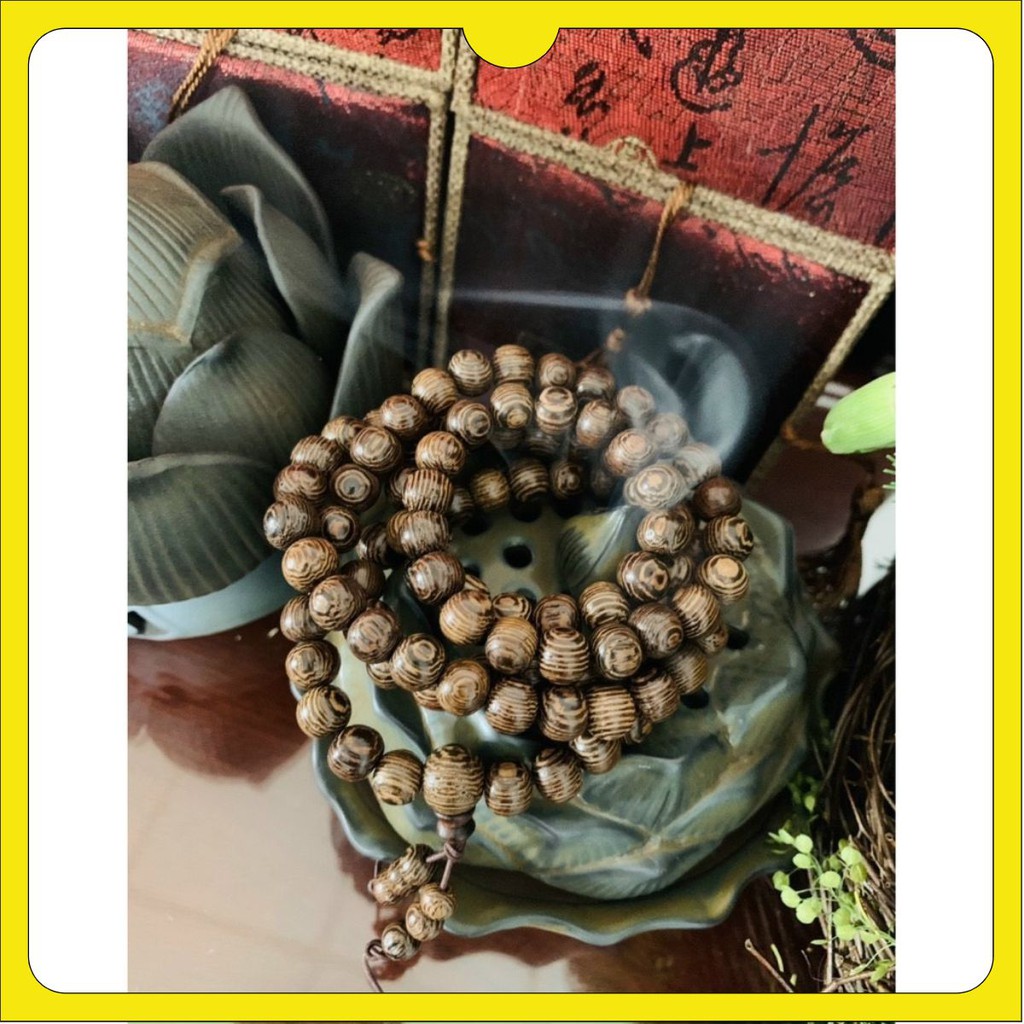Vòng tay trầm hương, chuỗi tràng hạt cho nam và nữ Mendy.shop1