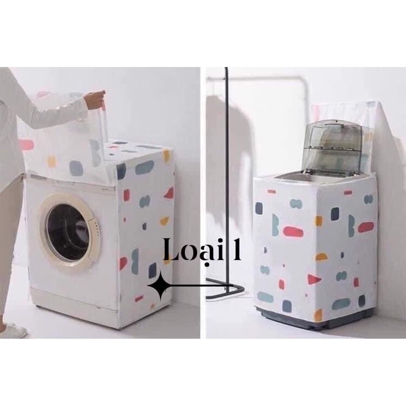 Bọc máy giặt cửa trước, đứng size 7-10 kg