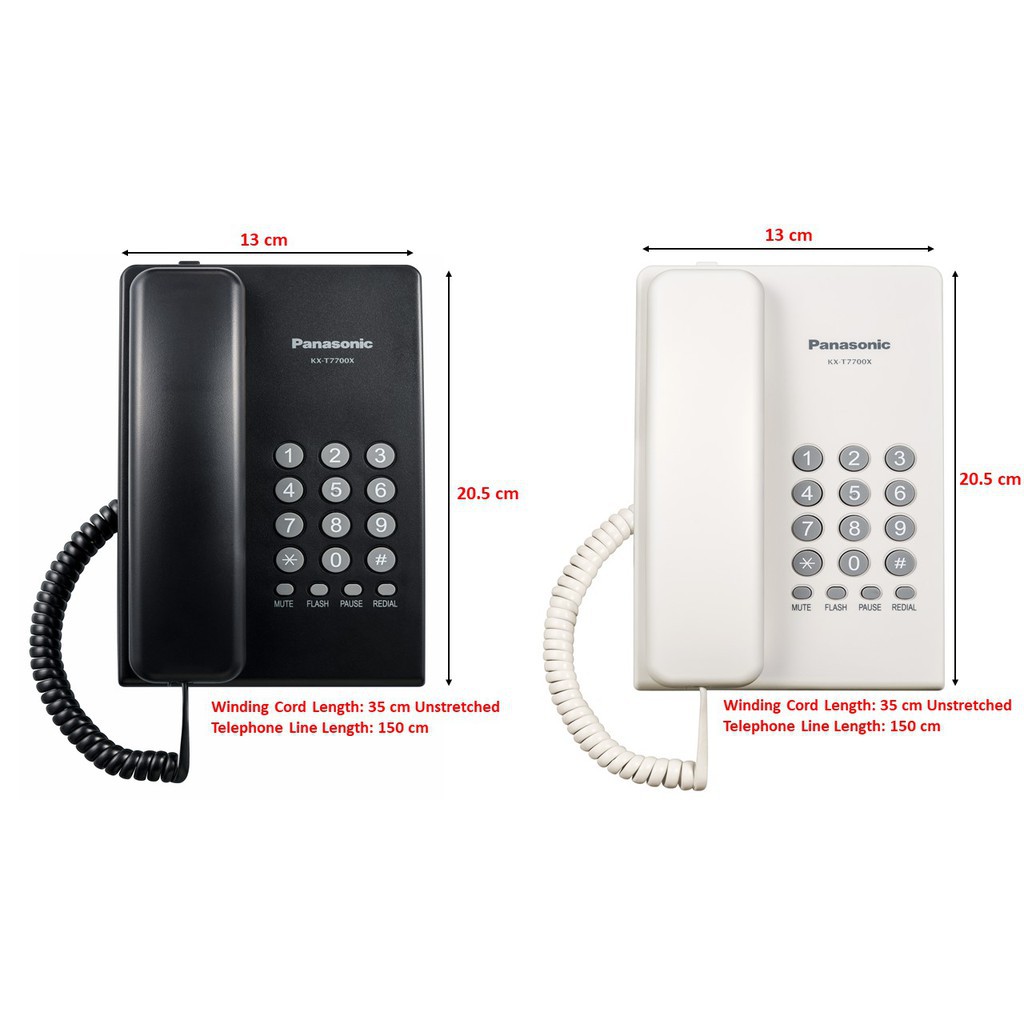 Điện thoại cố định Pana sonic KX-T770X - BẢO HÀNH 12 THÁNG - có phiếu và tem BH | BigBuy360 - bigbuy360.vn