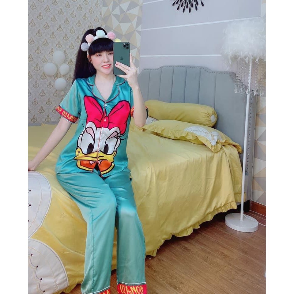 Pizama satin lụa in mickey TNQD | BigBuy360 - bigbuy360.vn