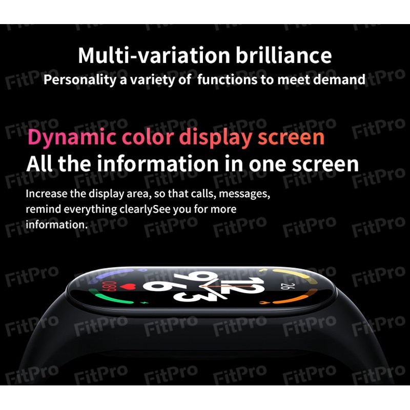 Đồng Hồ Thông Minh Xiaomi 2022 Xiao Mi Band 7 M7 Theo Dõi Sức Khỏe
