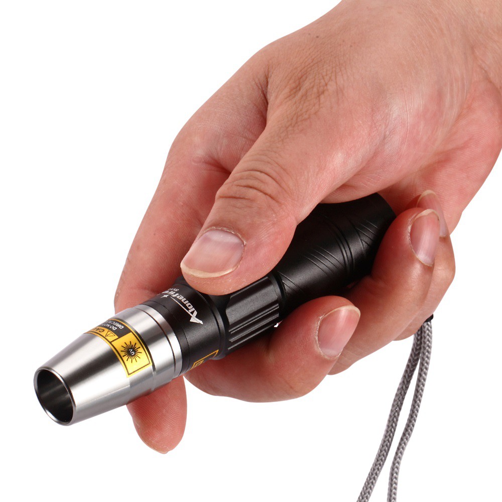 Đèn pin Alonefire SV14 UV 365nm cổng sạc usb chống nước tiện lợi cho ngoài trời