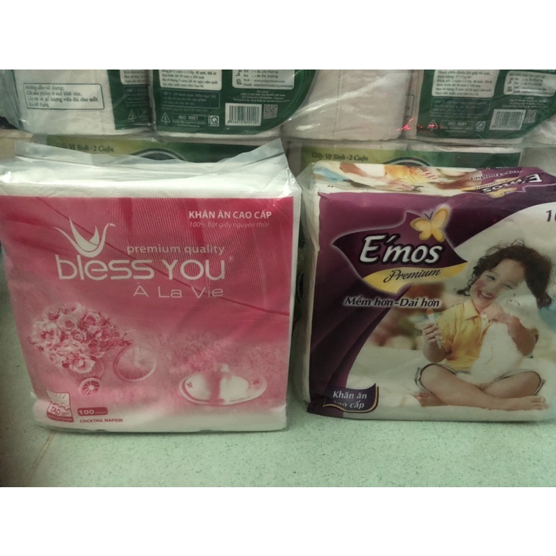 Combo 5 giấy vuông E'MOS
