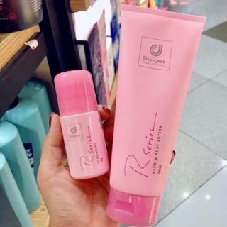 Combo Dưỡng thể + lăn khử mùi hương nước hoa Desiger Collection Rseries thái lam