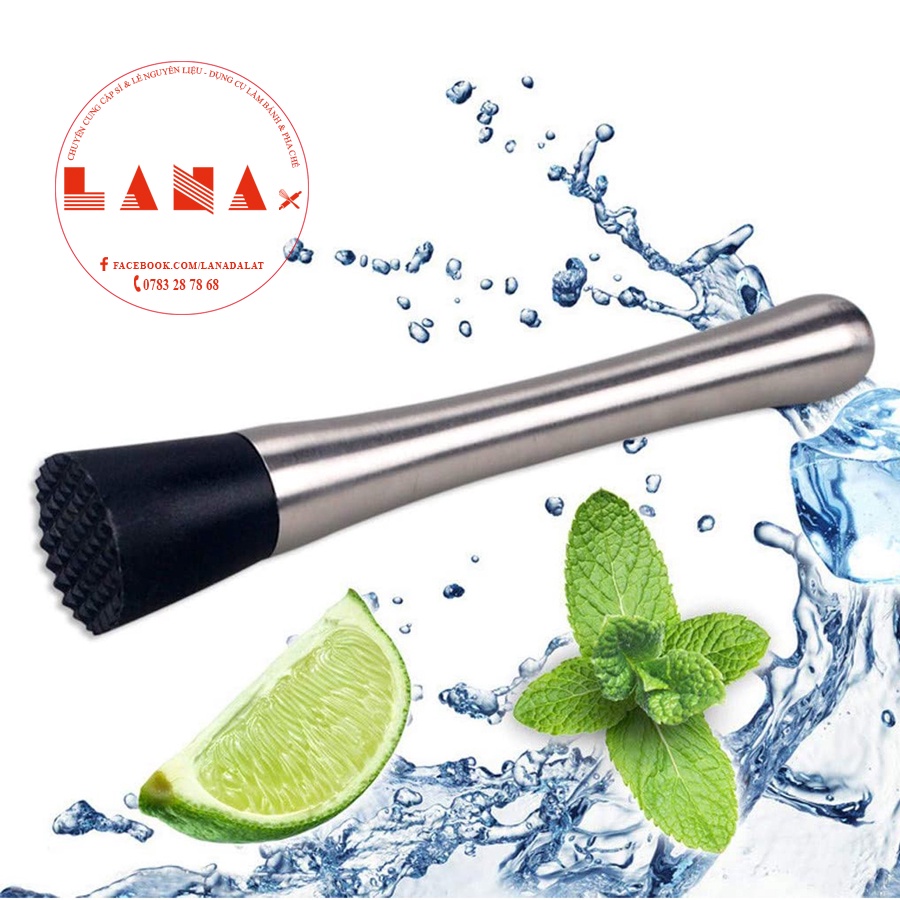 Chày Dầm Inox - Pha Chế Rượu Trái Cây
