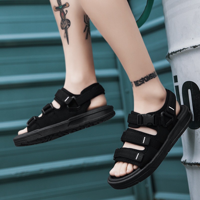 (Free ship toàn quốc) Sandal nam 3 quai khóa bấm ullzang