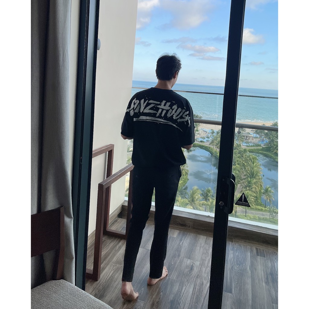 Áo Thun Cotton Đen Tee Gonz House 2 | BigBuy360 - bigbuy360.vn