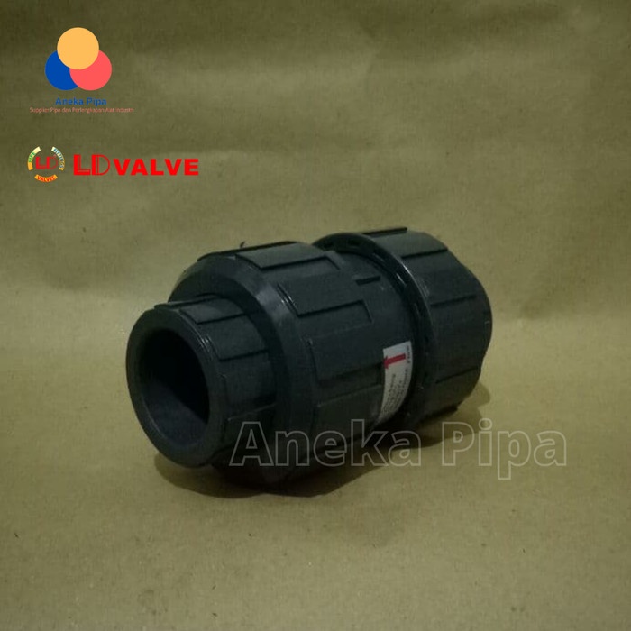 Van Kiểm Tra Bóng Liên Minh Hai Đầu Bằng Nhựa Pvc / Epdm/ Kích Thước 3/4"