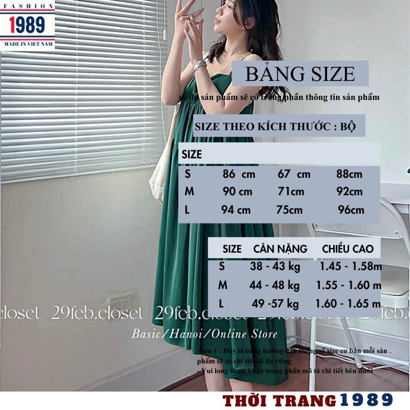 Đầm babydoll 2 dây kiểu dáng hàn quốc maxi đi biển tiểu thư bánh bèo dễ thương ,váy dự tiệc ulzzang suông rộng -PHƯƠNG