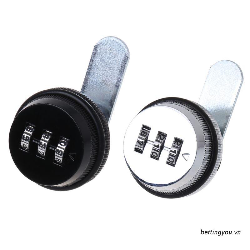 Ổ khóa tủ ngăn kéo 3 số 7/8"