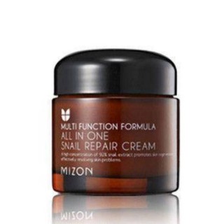 Kem dưỡng ẩm phục hồi da chiết xuất chất nhờn ốc sên Mizon All In One Snail Repair Cream 75ml