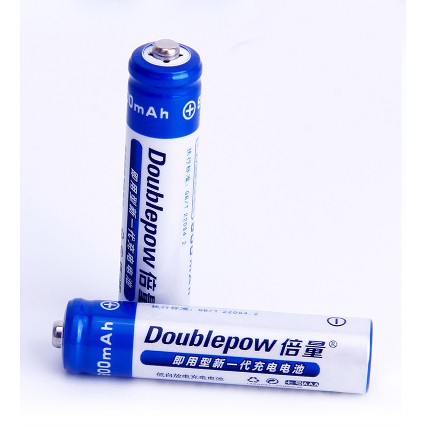 Pin tiểu sạc dung lượng cao chính hãng Doublepow AAA 1250mAh ( phiên bản dung lượng cao )