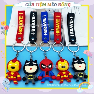 🍀 Móc khóa siêu anh hùng Marvel chibi siêu xinh - Avengers - MÈO BÔNG