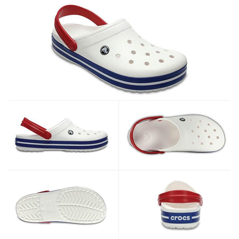 CROCS Giày sandal quai dán cho nam