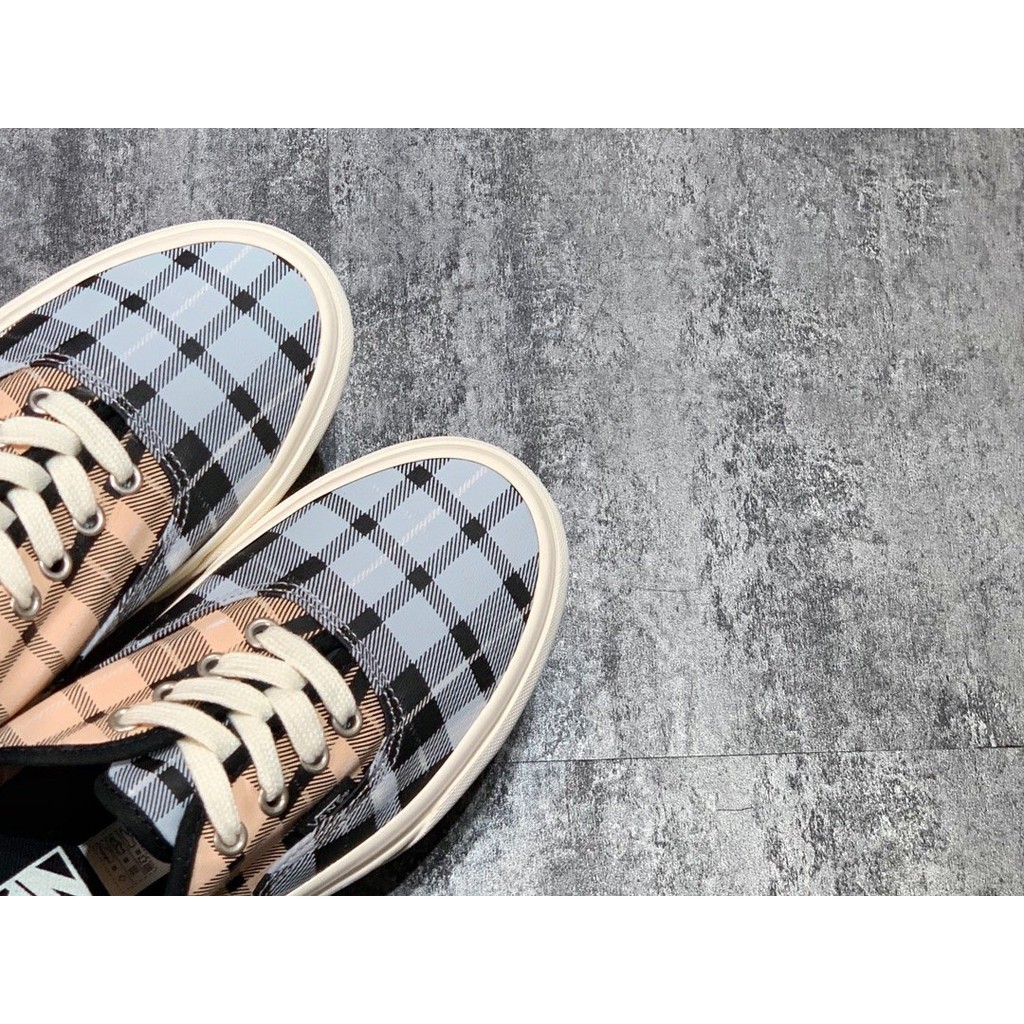 【Giá đặc biệt】Giày vải Vans Authentic Scotland check