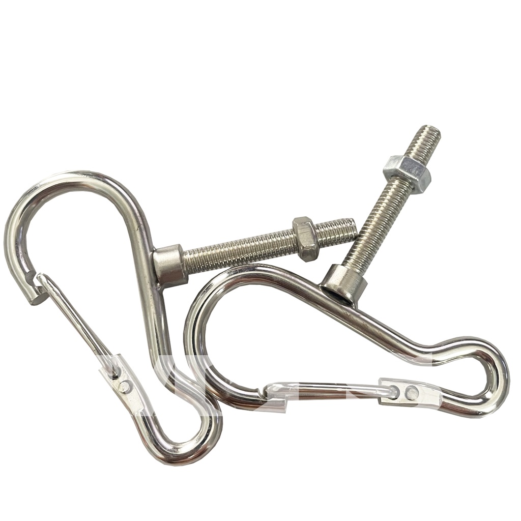 Móc Treo Đồ Xe Máy Loại Kẹp-Chữ U-Lưỡi Câu Titan MTS