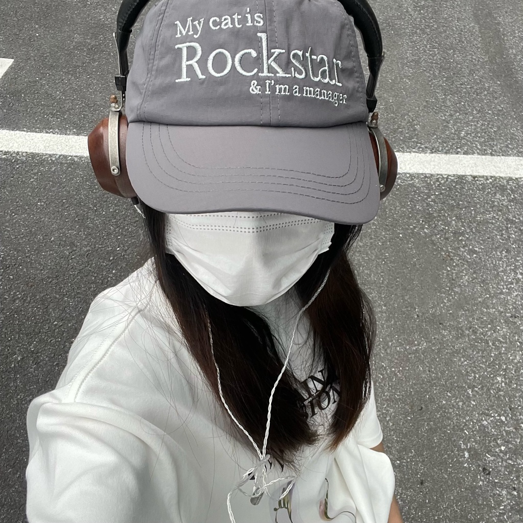 Mũ Lưỡi Trai Mềm Thêu Chữ my catis rockstar 22