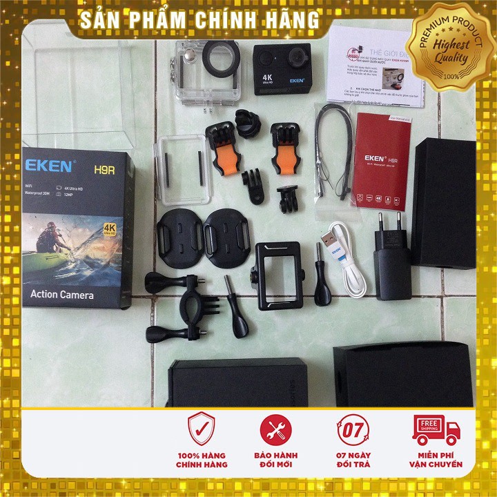 [Sale] [Freeship toàn quốc từ 50k] Camera hành động Eken H9/H9R ultra HD 4K wifi phiên bản 8.1 mới nhất .