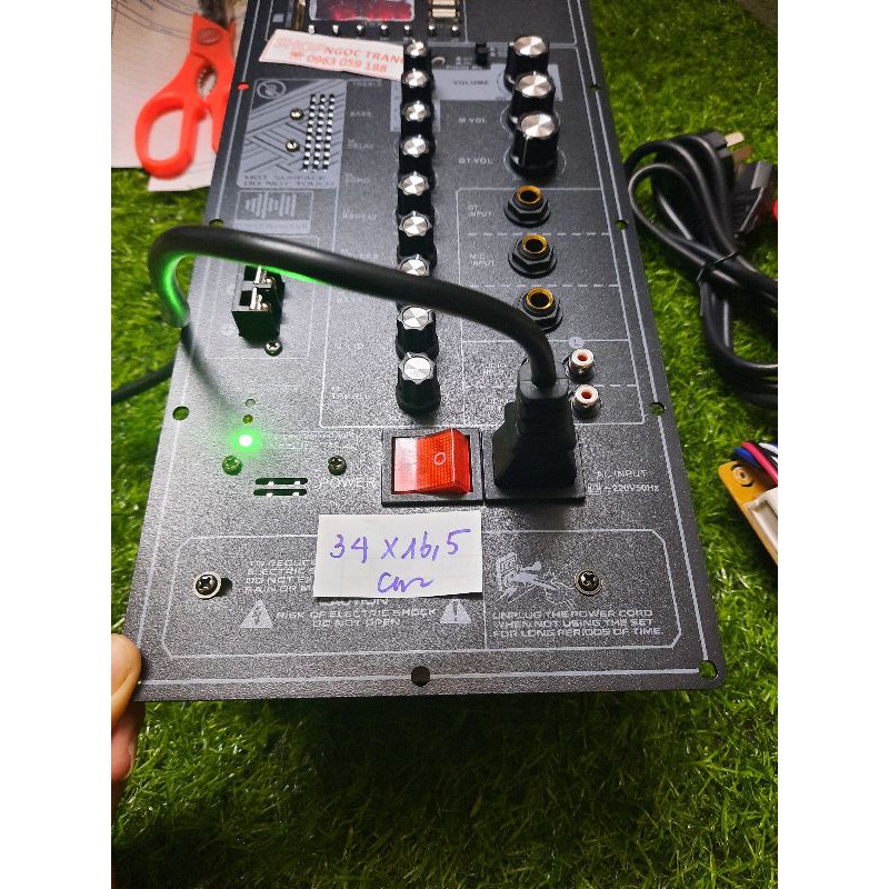 Mạch Loa Kéo Công Suất Lớn Chạy TDA 8954H  - Đánh Bass Đơn 30 -40 Coil 75  Cực Chất