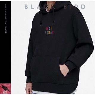 Áo hoodie form rộng unisex not today có bigsize vải nỉ bông dày mịn