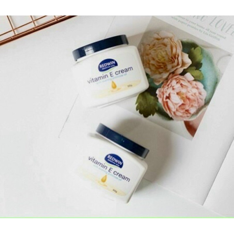 🍀☘️Kem dưỡng ẩm sáng da Redwin Vitamin E with Evening Primrose Oil của Úc 300g và 400ml☘️🍀