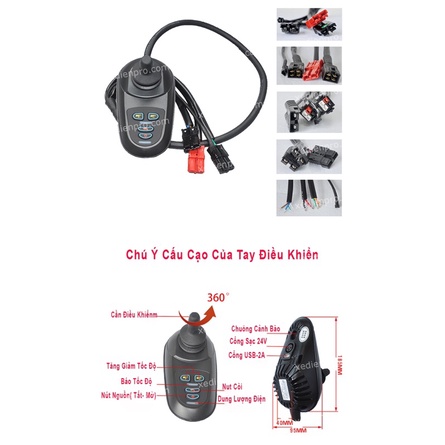 Tay Điều Khiển Xe Lăn Điện