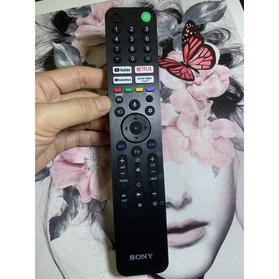 Điều khiển tivi Sony Smart giọng nói 4K 8K thông minh RMF-TX520P  tx520u tx500p BH 6 tháng các dòng từ 50inh đến 85 inh