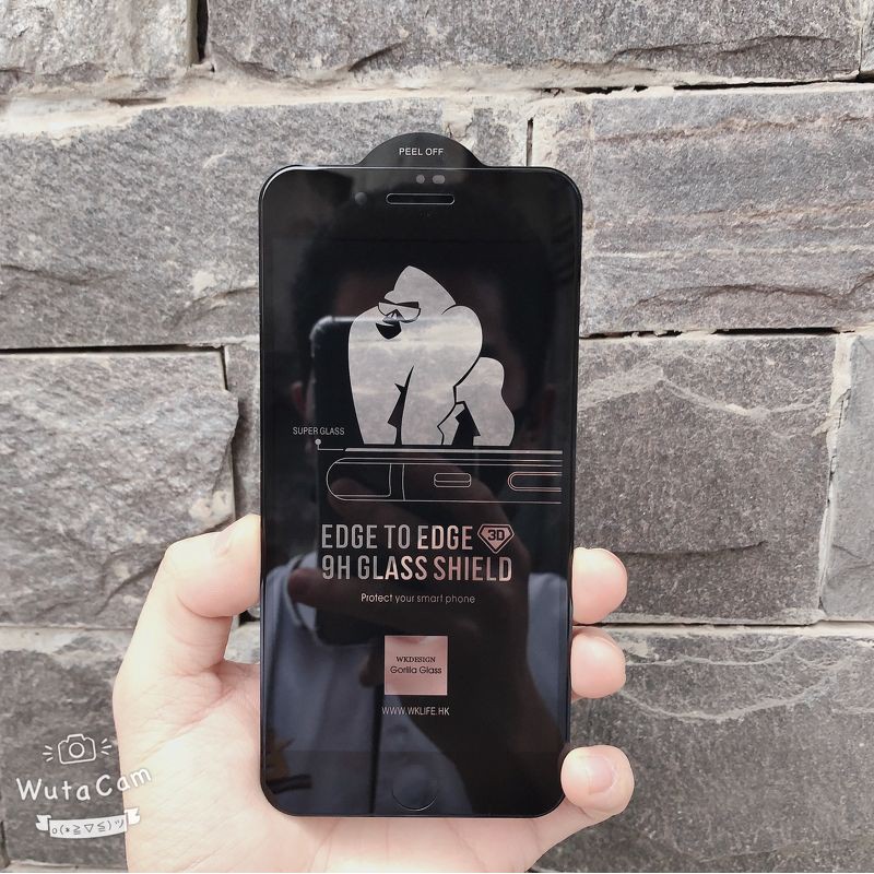 Kính Cường Lực iPhone CHÍNH HÃNG 3D Kingkong WK Design Full Màn Hình Từ iPhone 6 đến iPhone 12ProMax