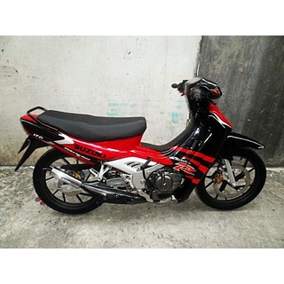 Tem Rời Xipo Satria 2000 Dán Xe Đỏ Đen
