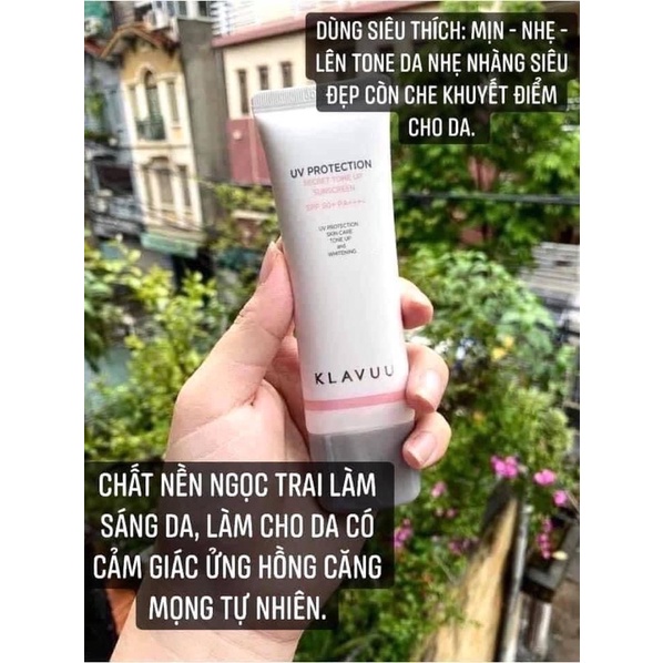 Kem chống nắn Klavuu SPF50 50ml