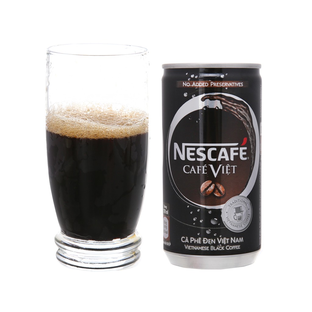 Cà phê đen NesCafé Café Việt 170ml