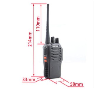Combo 6 bộ đàm Baofeng 888s - Bảo hành 03 tháng
