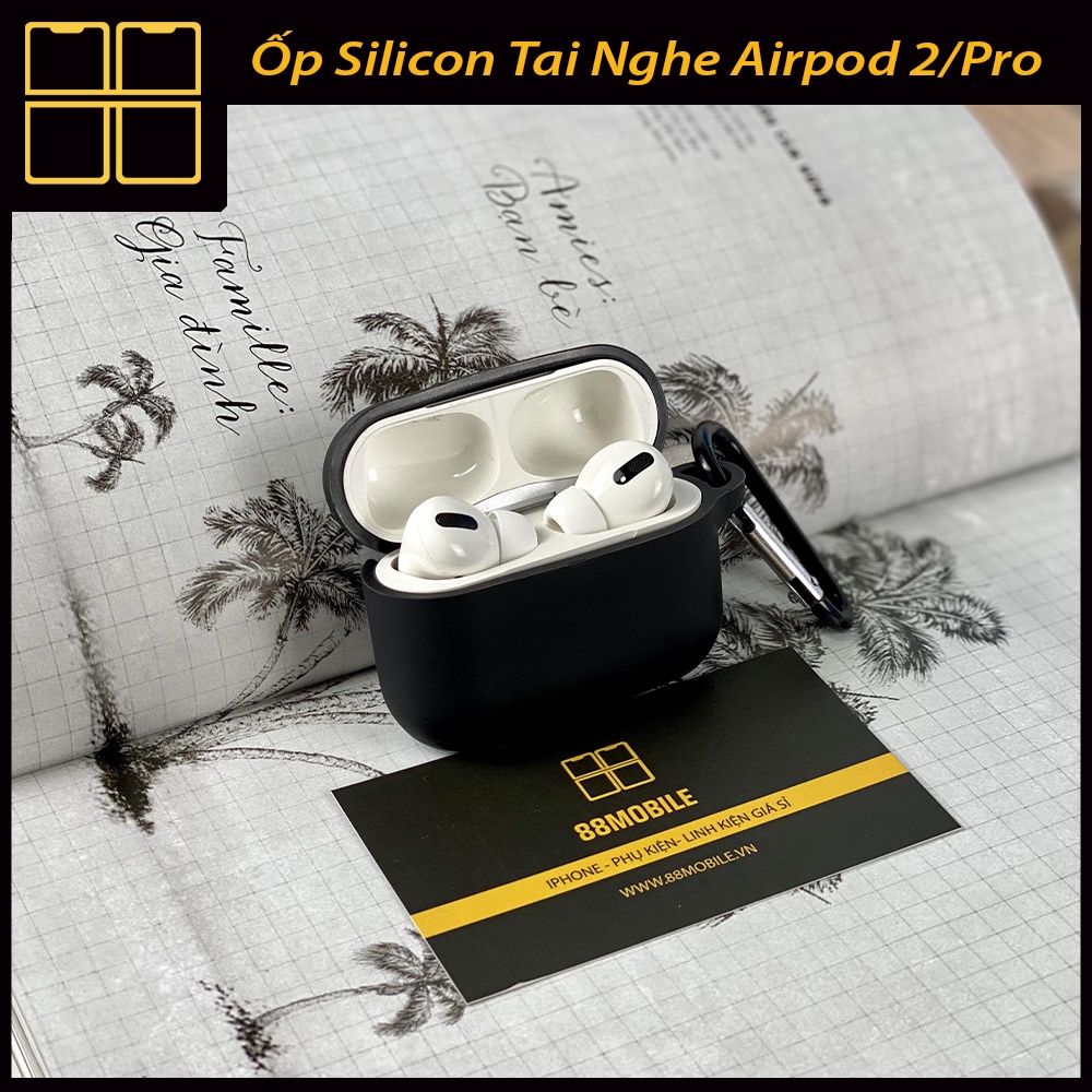 Vỏ Ốp Case Bảo Vệ Tai Nghe Air 2/Pro Cao Su Silicon 88Mobile