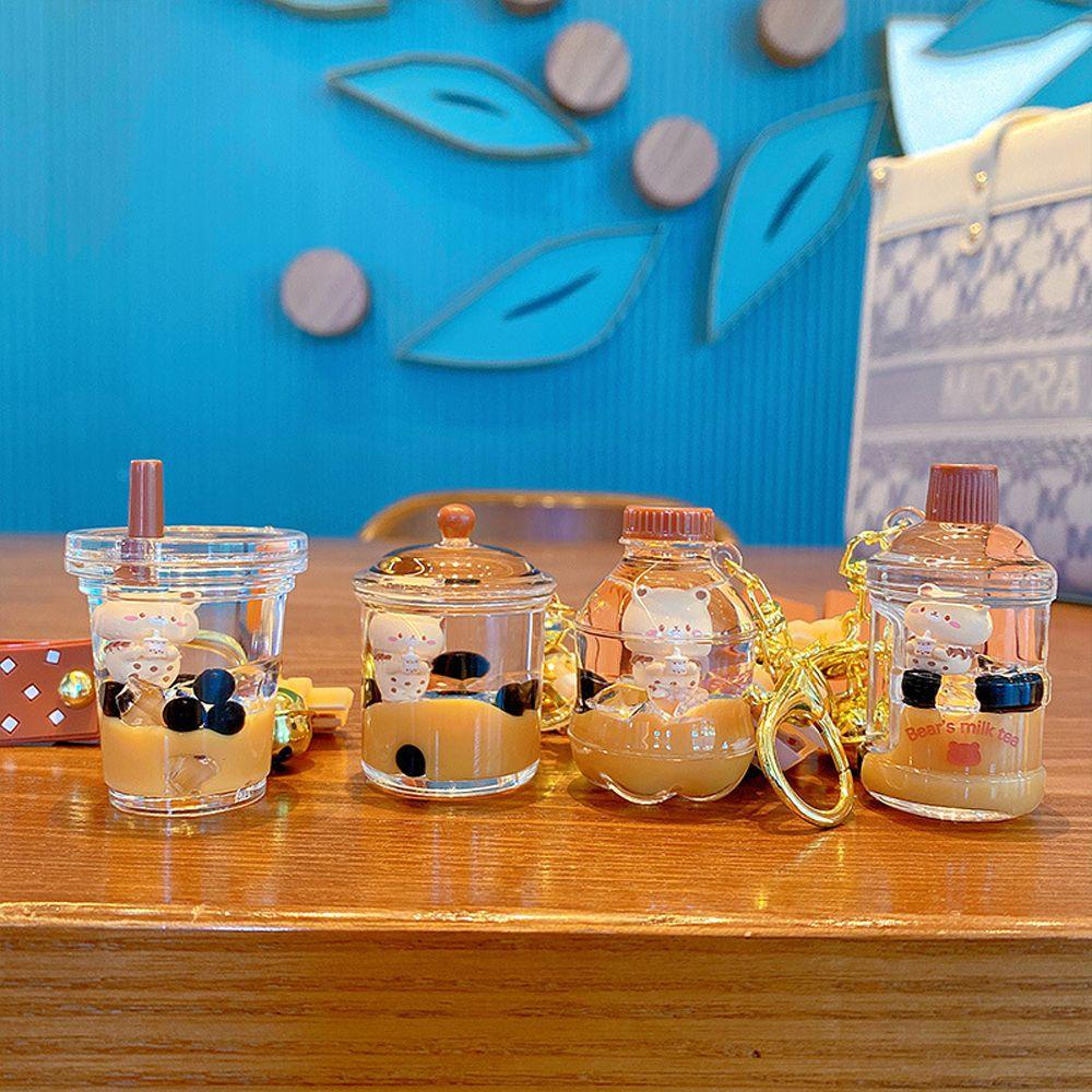 Móc Khóa Hình Chuông Hoạt Hình Bằng Acrylic Dễ Thương Sáng Tạo