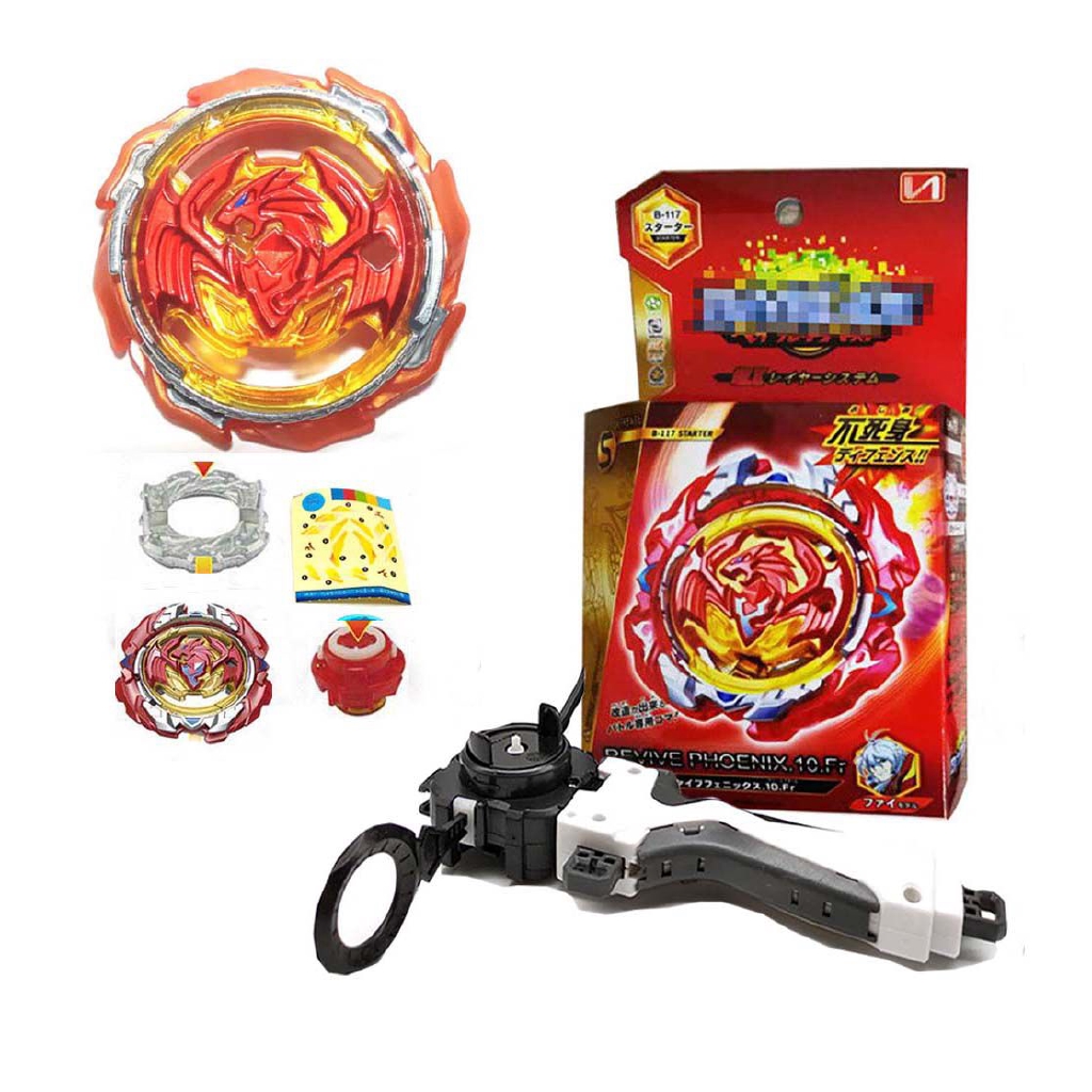 [Ready Stock] Con quay đồ chơi Beyblade Burst B-117 Revive Phoenix.10.Fr Cho-Z Long Winder thú vị