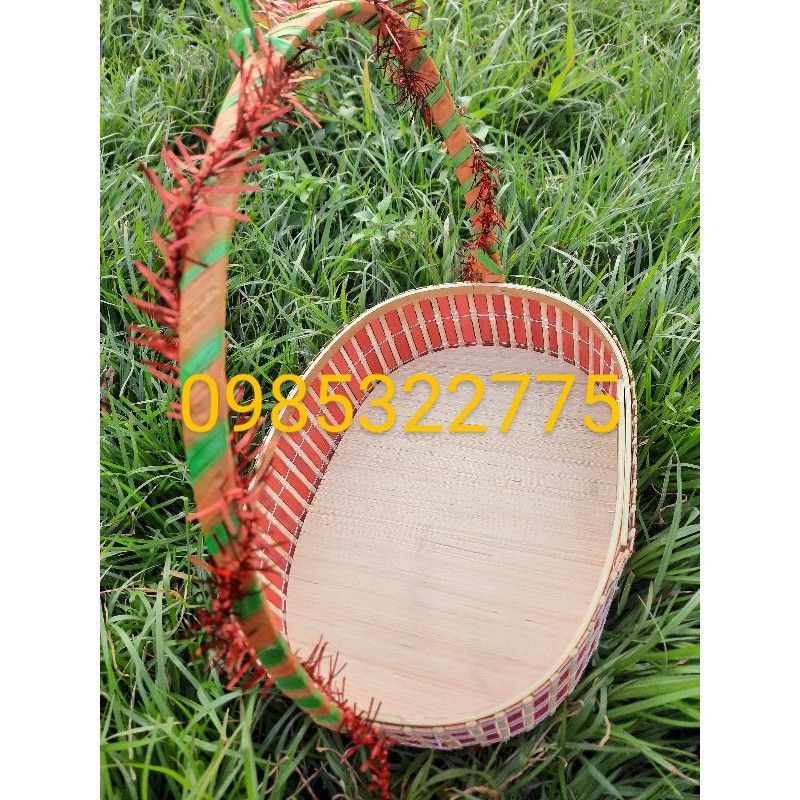 com bo 15 giỏ mây đựng quà têt