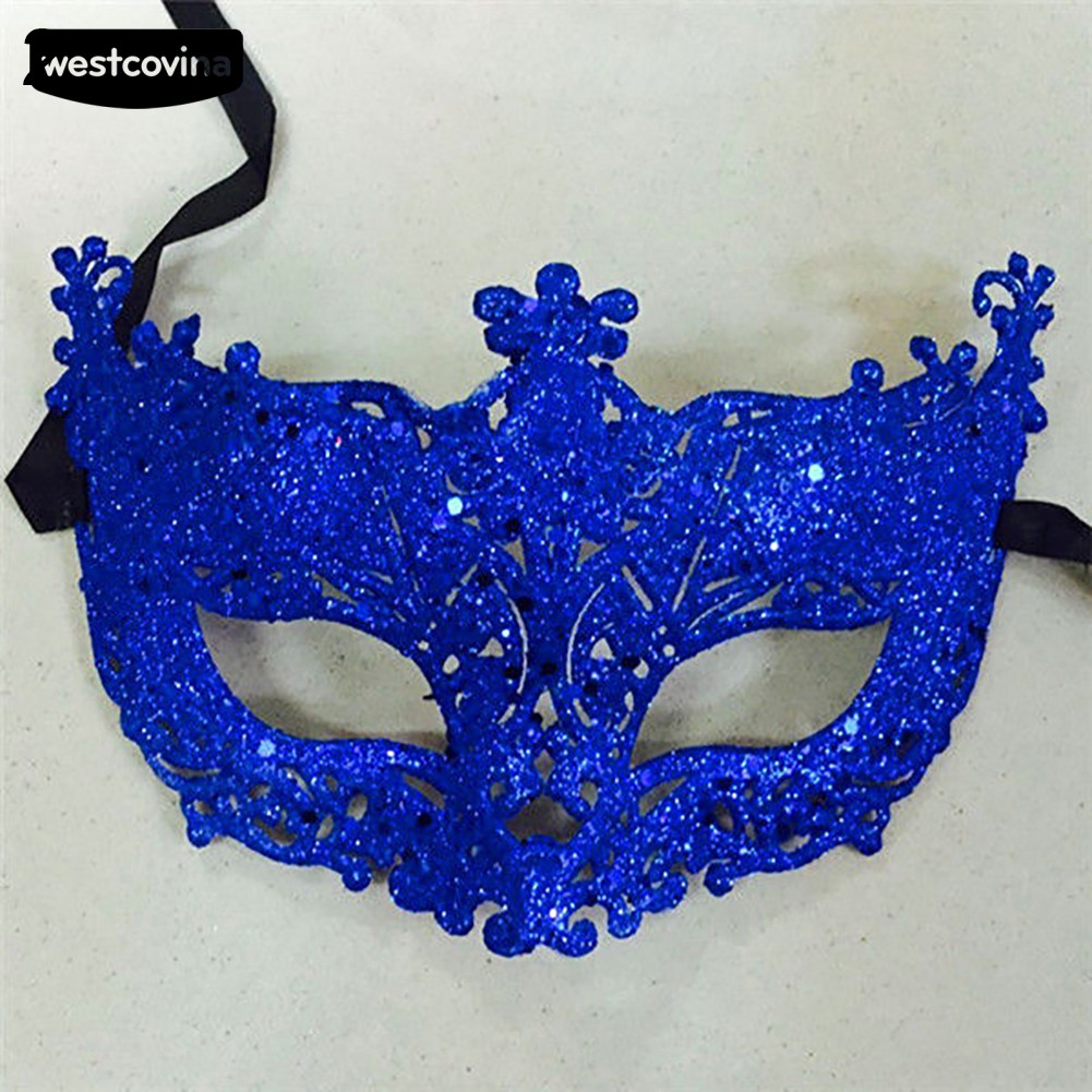 Mặt nạ hóa trang lễ Halloween lấp lánh sang trọng