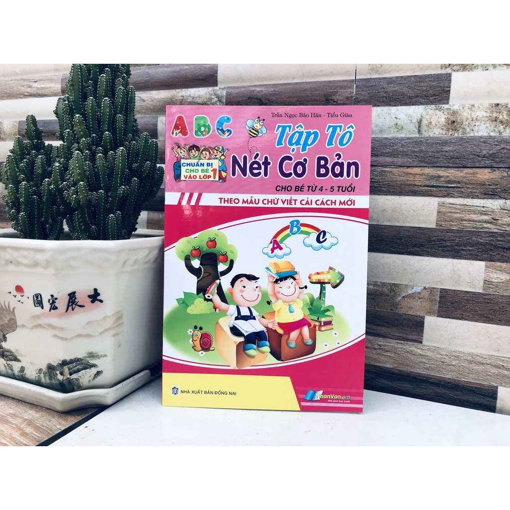Tập tô nét cơ bản cho bé