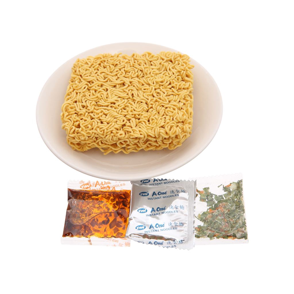 Thùng 30 gói mì A-One lẩu tôm ớt xanh