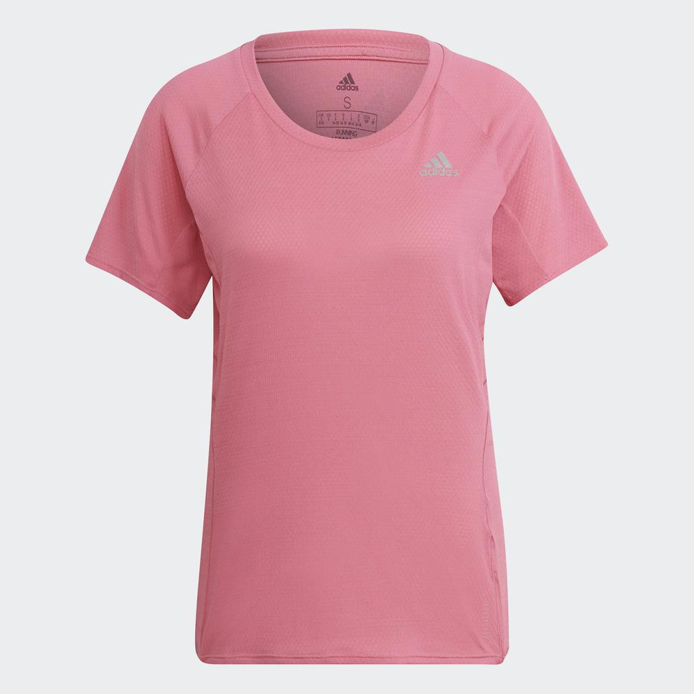 Áo Tee adidas RUNNING Nữ Áo Thun Chạy Bộ Màu hồng H29895