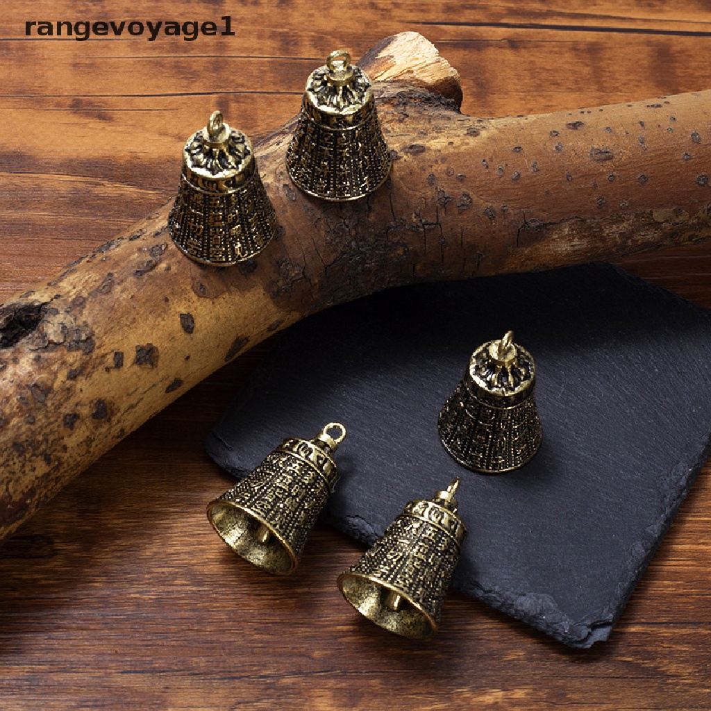 Chuông Gió / Móc Khóa Hình Trái Tim / Quan Công Bằng Đồng Thau Nhân Tạo Kiểu Mới [rangevoyage1]