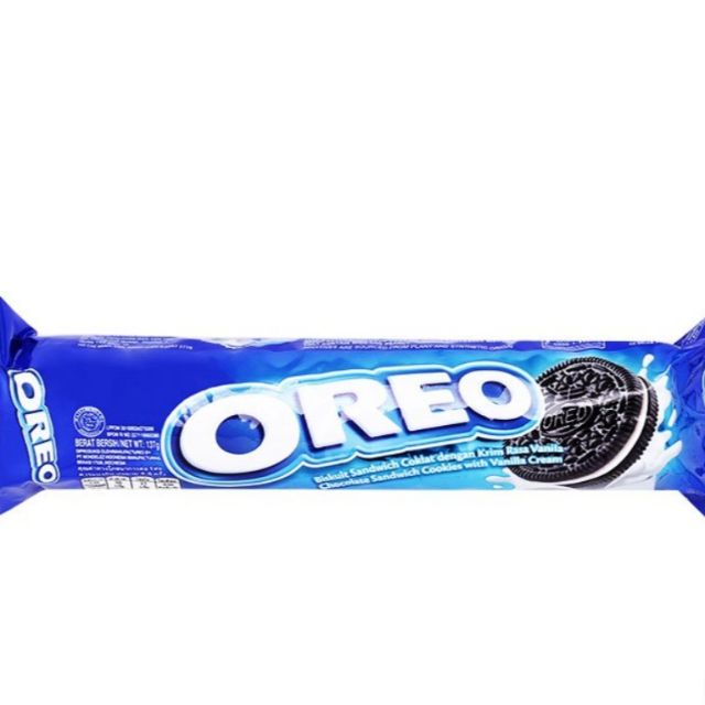 Bánh quy nhân kem vani Oreo gói 137g