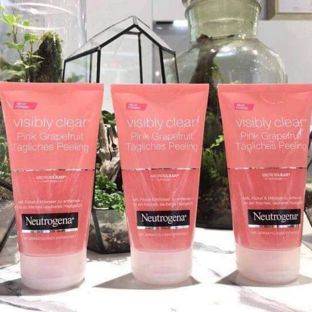 Sữa Rửa Mặt Neutrogena Visibly Clear Pink Grapefruit 150ml