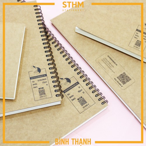 Sổ tay vẽ - Sketchbook - 130gsm - 50 tờ - STHM stationery