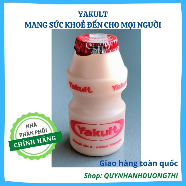 Sữa YAKULT Thùng 10 Lốc 50 Chai 65ML.