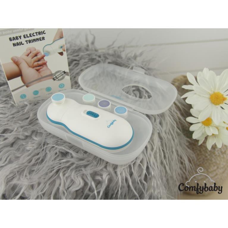 Máy dũa móng tay tự động cho trẻ Comfybaby ME4450, cắt móng tay an toàn cho bé, mài móng tay cho trẻ sơ sinh